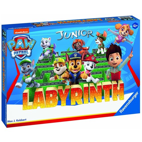 Ravensburger Настольная игра Щенячий патруль Лабиринт Junior 20824 настольная игра ravensburger лабиринт юниор щенячий патруль арт 20824