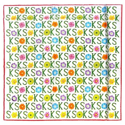 Разноцветный шейный платочек Ken Scott 819860