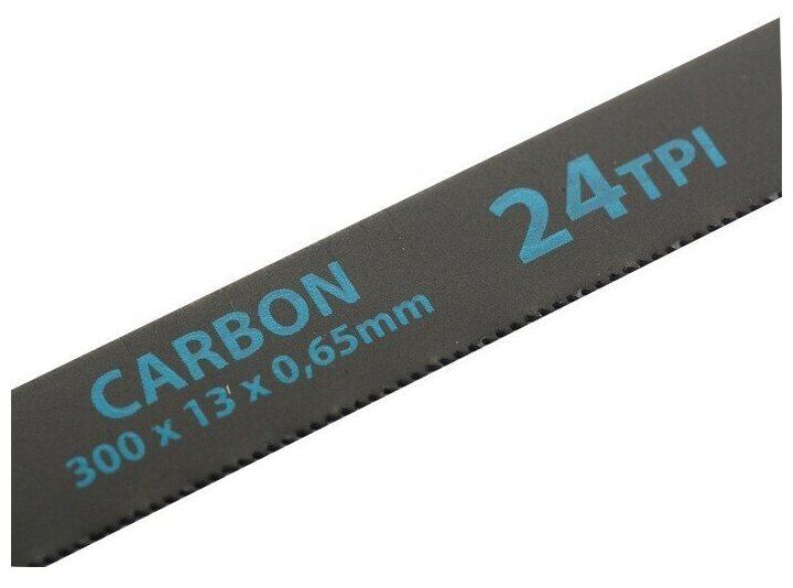 фото Полотна для ножовки по металлу, 300 мм, 24 TPI, Carbon, 2 шт Gross