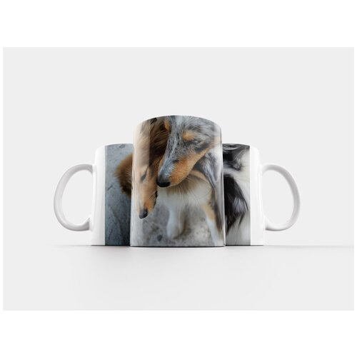 фото Кружка "собака, собаки, пастухов shetlands" 320 мл lotsprints