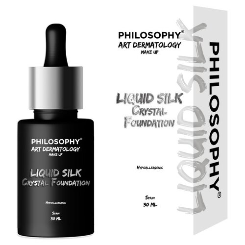 PHILOSOPHY Тональный флюид Liquid silk crystal foundation, 30 мл, оттенок: №2