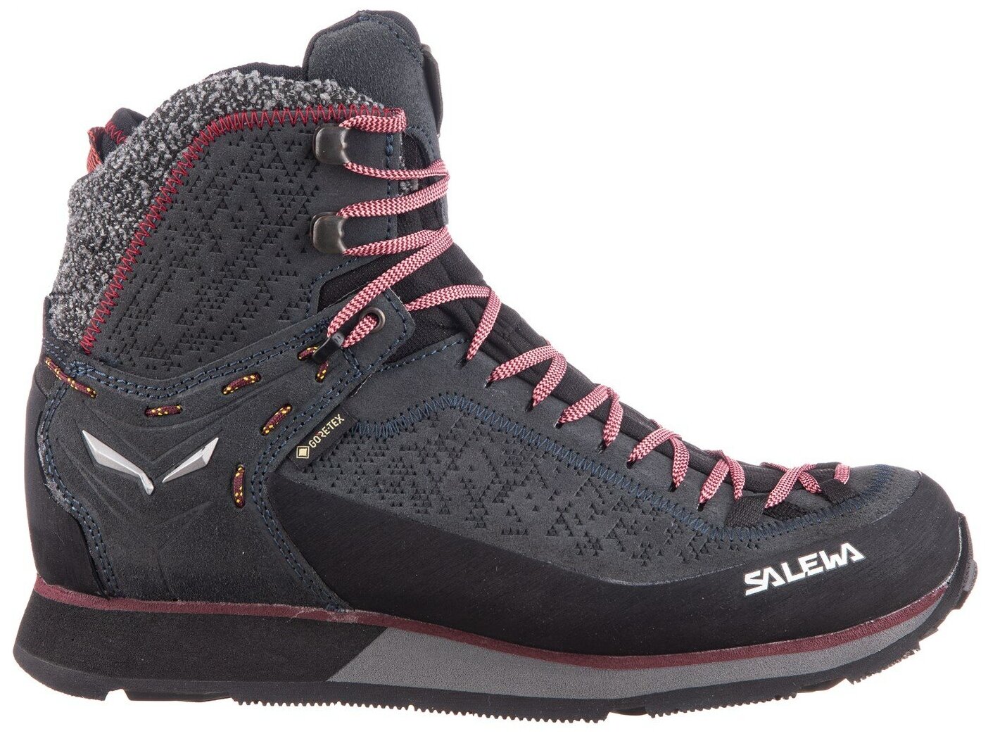 Ботинки Salewa Mountain Trainer 2 Winter Gore-Tex Women's Asphalt/Tawny Port (UK:4,5) 