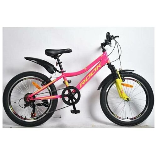 Велосипед Rook 20 MS200W розово-зеленый 1209000₽