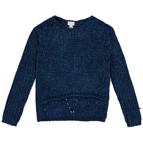 Пуловер MEK, размер 104, синий джинсы mek 191mibm011 синий 110