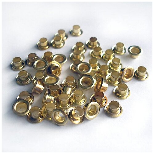 Люверсы золото d 5,5 мм (1 кг)