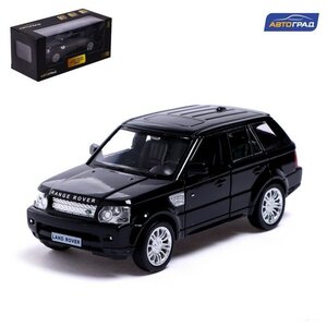 Машина металлическая LAND ROVER RANGE ROVER SPORT,1:32, инерция, цвет чёрный 5095155