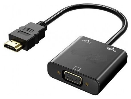 Адаптер Ks-is HDMI M в VGA F audio (KS-426)