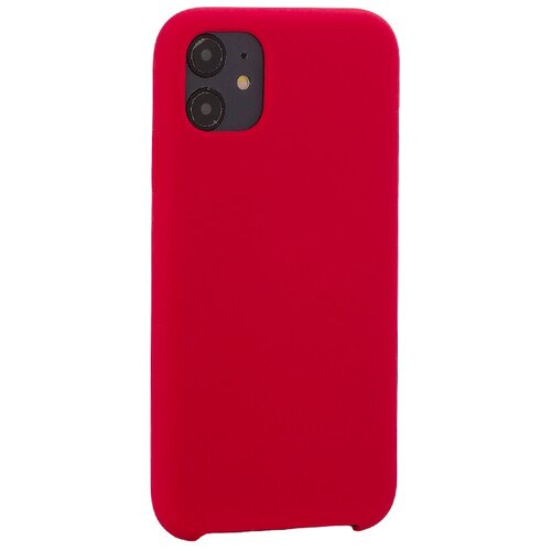 фото Чехол для iphone 11 (6.1") силиконовый mitrifon raspberry малиновый №36