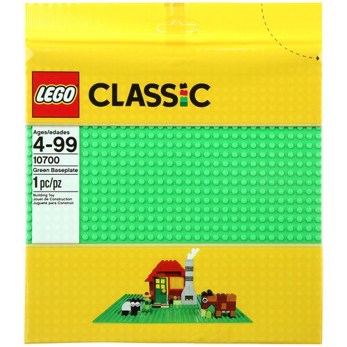 детали lego classic 11024 серая базовая пластина 1 дет Детали LEGO Classic 10700 Строительная пластина зеленого цвета, 10700 дет.