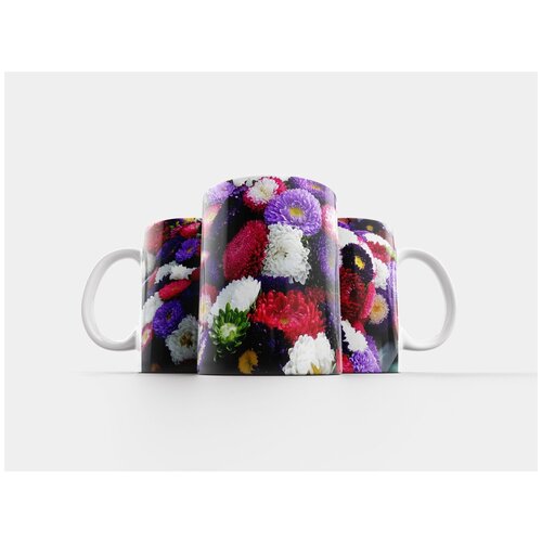 фото Кружка «астерс», herbstastern, декоративное растение" 320 мл lotsprints