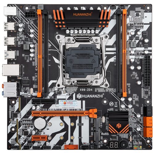 Материнская плата Huananzhi X99-ZD4 socket 2011-3 879000₽