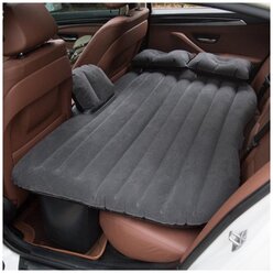 Авто-кровать надувной матрас в машину на заднее сиденье черная