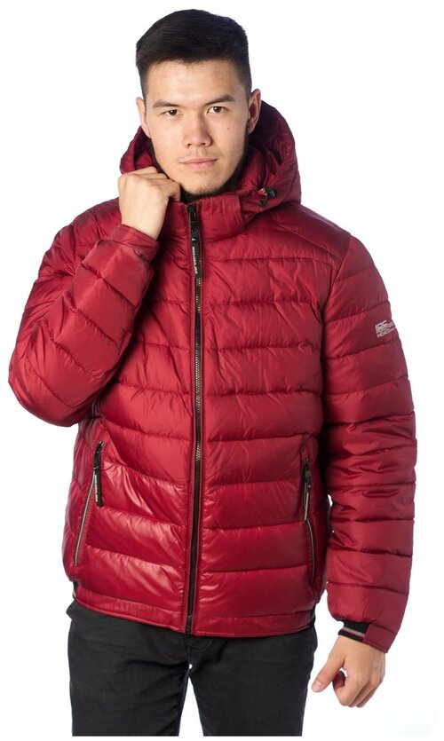 Куртка INDACO FASHION, размер 50, красный