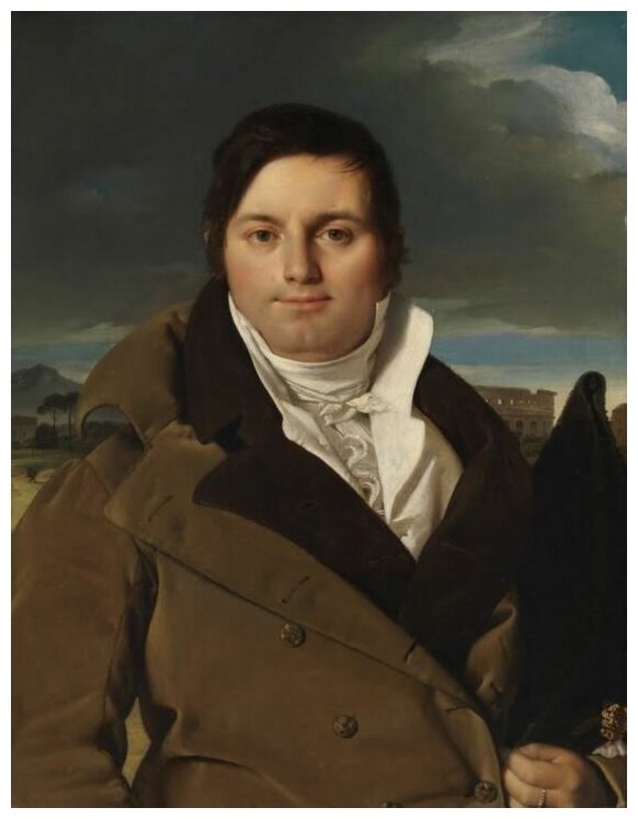 Репродукция на холсте Жозеф-Антуан (1810) Энгр Жан Огюст Доминик 30см. x 39см.