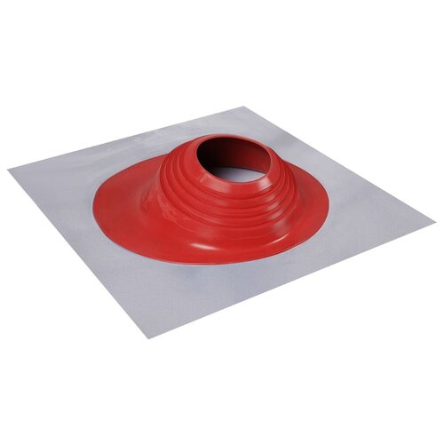 Кровельный проходник для дымохода 2 200-280мм угловой Алюминий силикон Красный 1168₽