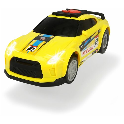 Машинка рейсинговый автомобиль Nissan GTR моторизированная 25,5 см свет звук Dickie Toys 3764010