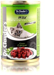 Dr. Clauder`s 415 г консервы для кошек дичь