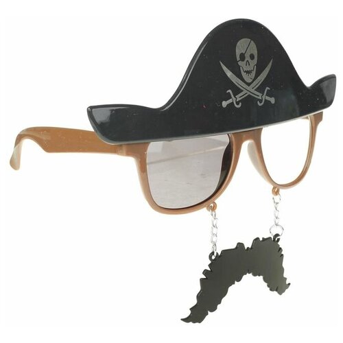 Карнавальные очки Пират