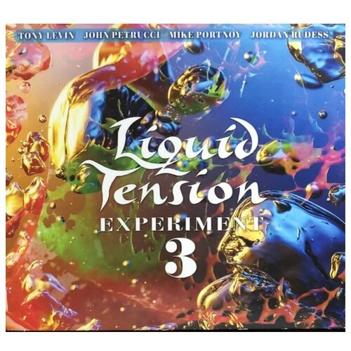 LIQUID TENSION EXPERIMENT LTE3 Limited Digipack CD audiocd liquid tension experiment liquid tension experiment 3 cd album