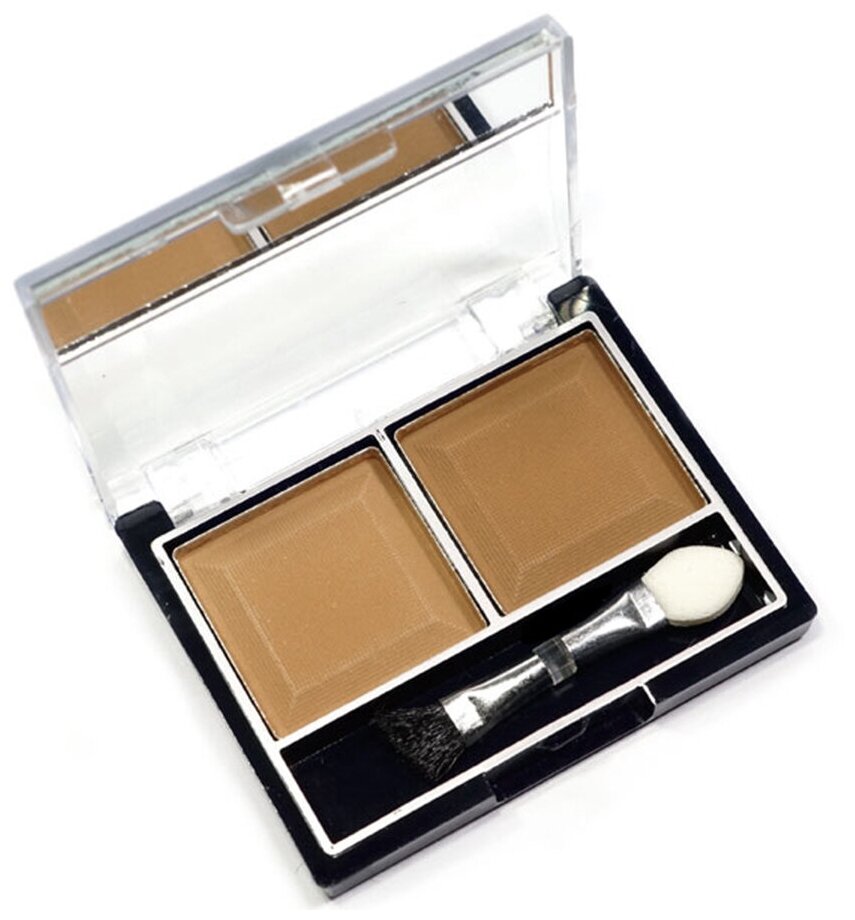 Mildlook Тени для век 2 цвета Eyeshadow, ES 0 5022, тон 42 песочный+кирпичный, 6 г