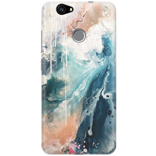фото Re:pa накладка transparent для huawei nova с принтом "брызги красок"