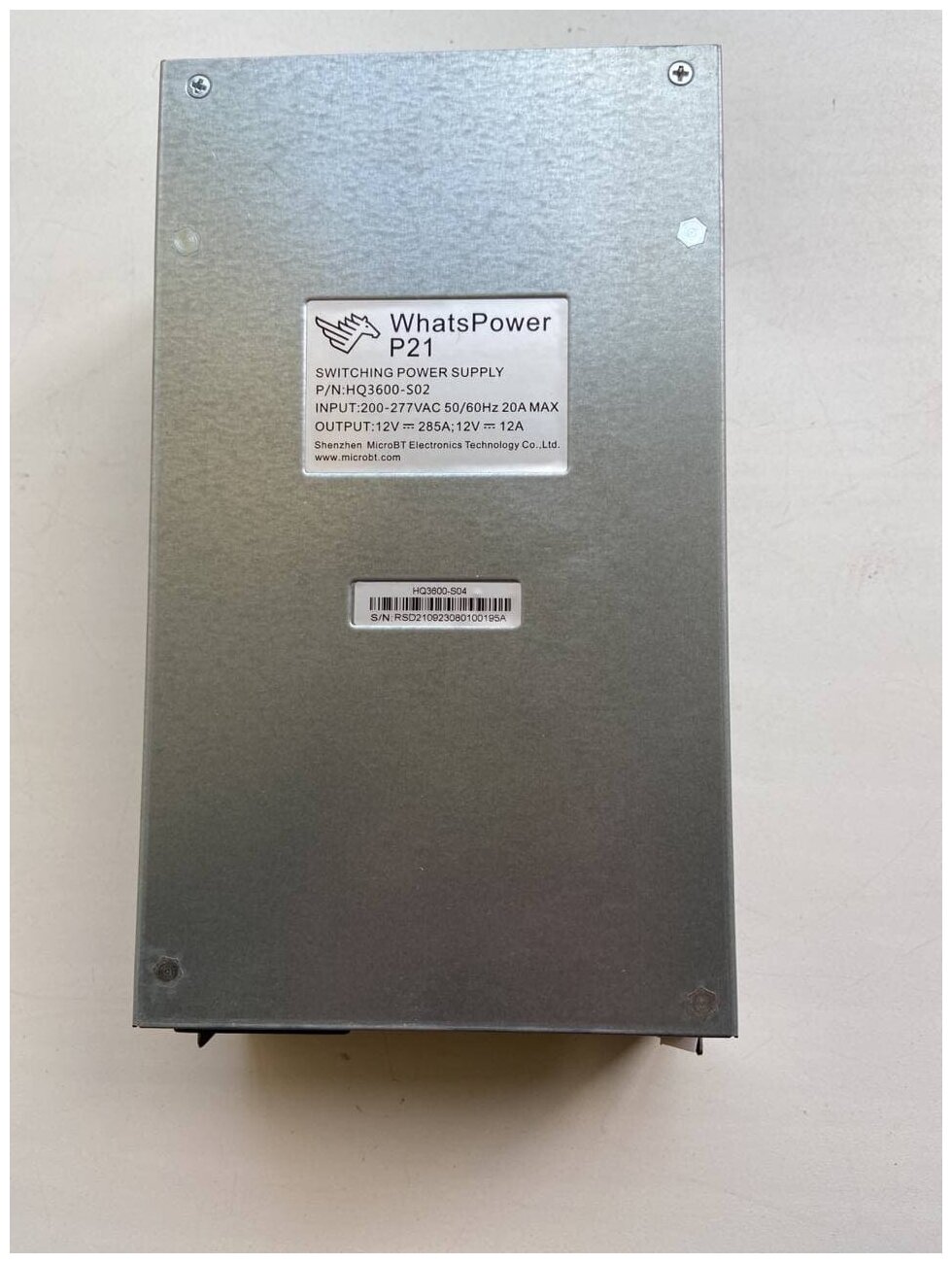 Блок питания для Whatsminer m20sm21s P21