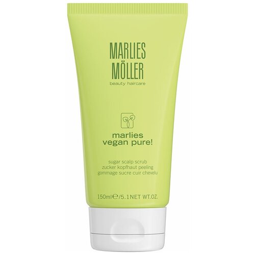 Marlies Moller VEGAN PURE Сахарный скраб для кожи головы, 150 мл