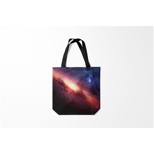 фото Сумка-шоппер / 40х40 см / хобби / geek космос burnettie