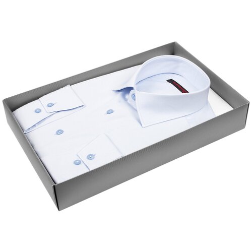 фото Рубашка alessandro milano limited edition 2075-08 цвет голубой размер 48 ru / m (39-40 cm.)