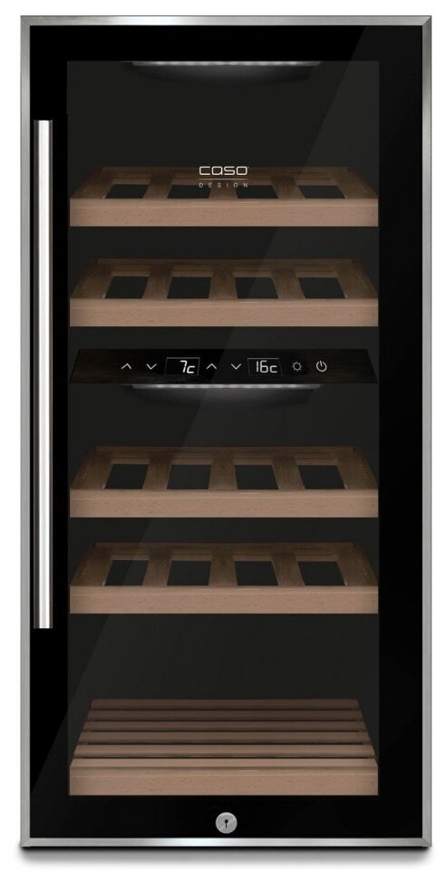 фото Винный шкаф Caso WineComfort 24 Black