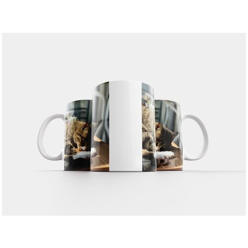 фото Кружка "краска, кисть, белый" 320 мл lotsprints