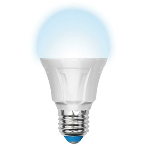 фото Лампа светодиодная uniel e27 175-250 в 11 вт груша матовая 1100 лм нейтральный белый свет