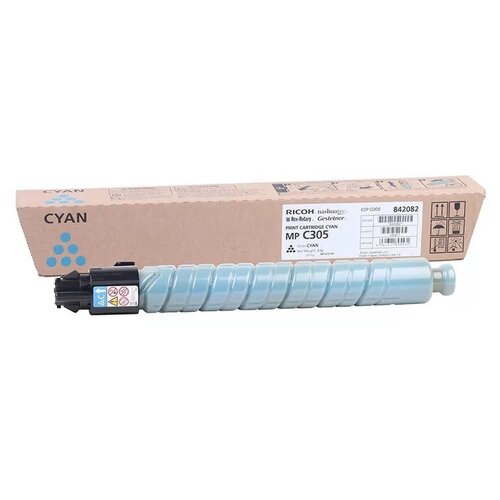 Картридж Ricoh MP C305EC - 842082 тонер картридж Ricoh (842082) 4 000 стр, голубой картридж mp c305e 842082 cyan для принтера рикон ricoh aficio mp c305sp mp c305spf