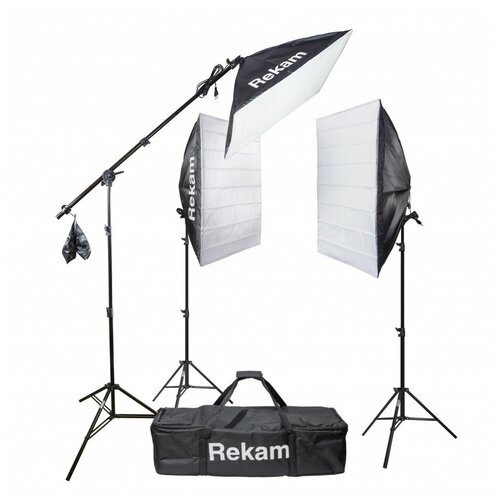 Rekam CL4-615-SB Boom KIT Комплект флуоресцентных осветителей с софтбоксами