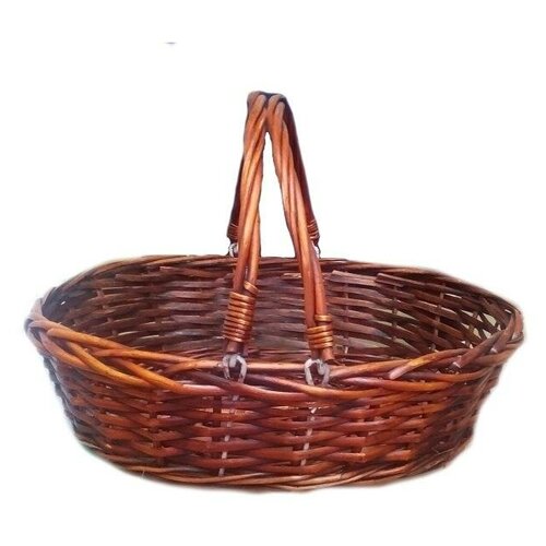 Корзина для подарка овал 40*32*10,5/33