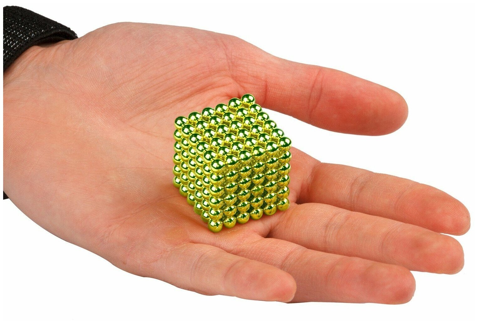 Forceberg Cube - куб из магнитных шариков 6 мм, стальной, 216 элементов ...