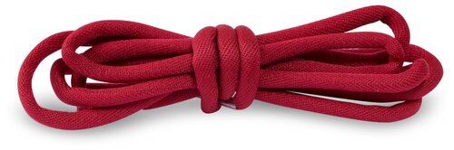 Круглые гладкие шнурки 120см - Винно-красный