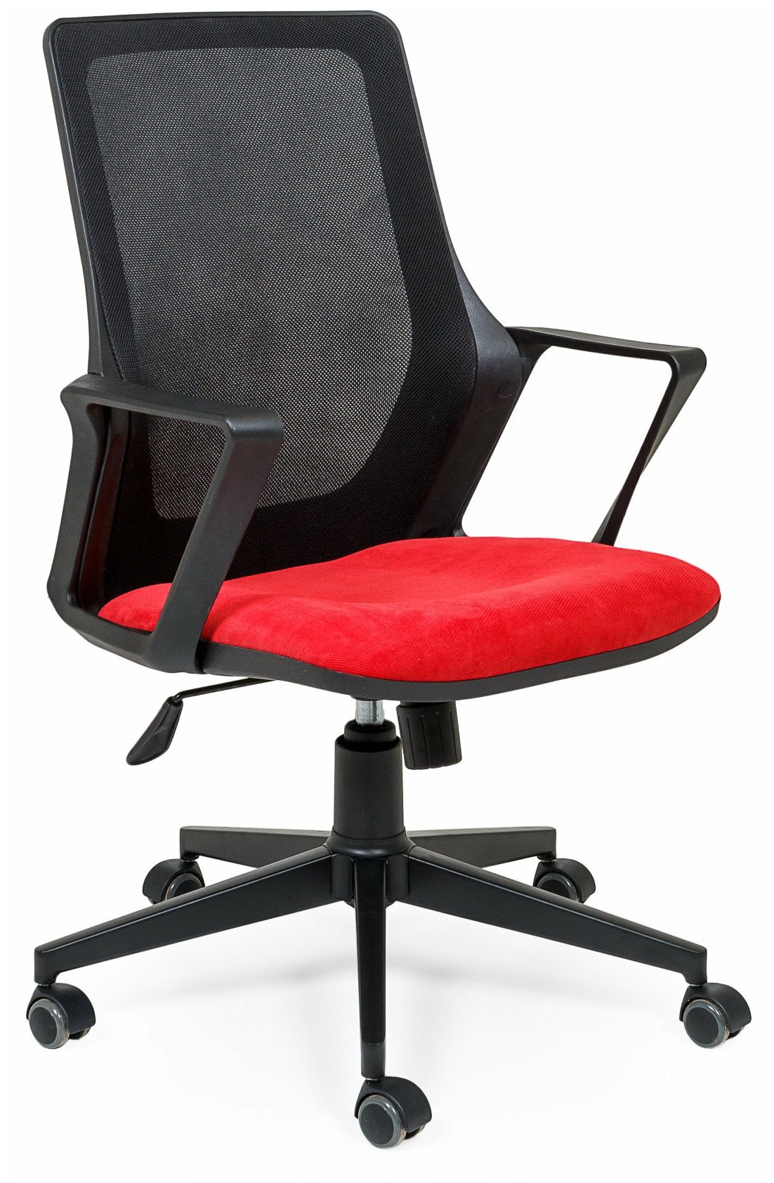 Кресло компьютерное ТМ дэфо AIR LB красный, ткань