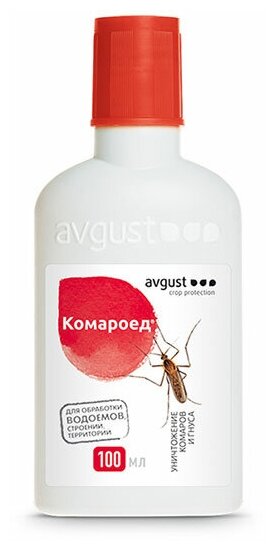 Средство от комаров Avgust Комароед 100мл - фото №1