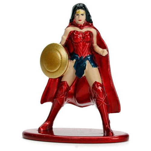 Фигурка металлическая Wonder Woman (4 см) фигурка bendyfigs dc comics – wonder woman 19 см