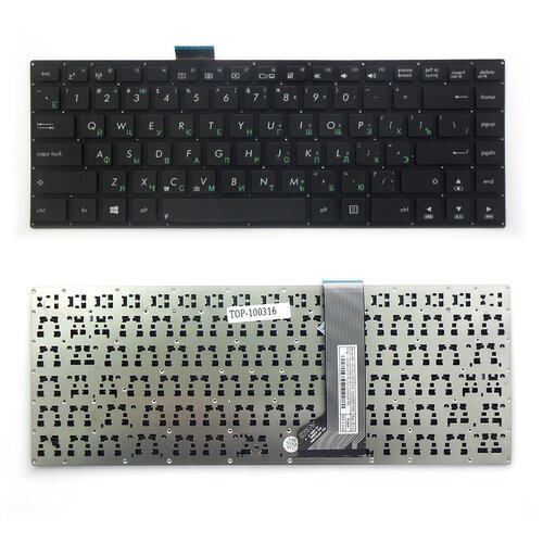 Клавиатура для ноутбука Asus F402 S400 X402 pn MP-12F33US-9201 AEXJ7U00010 0KNB0-4107US00 0KNB0-4124RU00 0KNB0-4107RU00 0KNB0-4108RU00 0KNB0-410ARU00 0KNB0-4124RU00 AEXJ7700020 AEXJ7701110 MP-12F33SU-9201W MP-12F33SU-9202W 1200₽