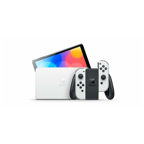 Игровая приставка Nintendo Switch OLED 64 ГБ белый 3299000₽