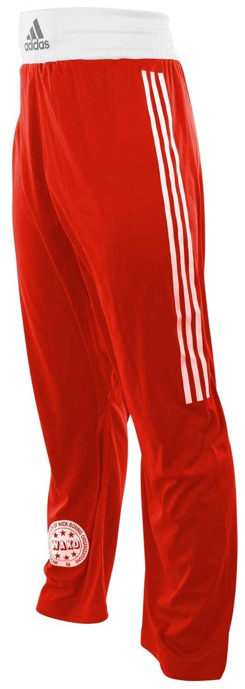 Брюки adidas, размер 190 см/190, красный