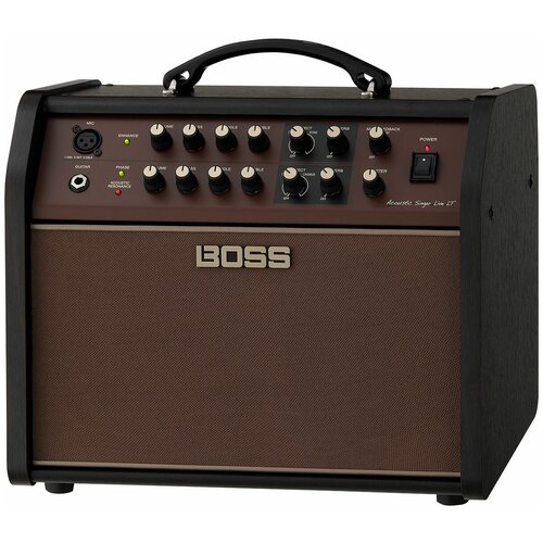 гитарный комбоусилитель boss acs live lt Boss Acoustic Singer Live LT комбо усилитель для акустической гитары