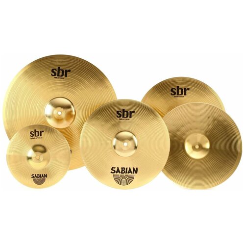 Комплект тарелок SABIAN SBr Promotional Pack тарелка для ударной установки sabian 16 sbr o zone