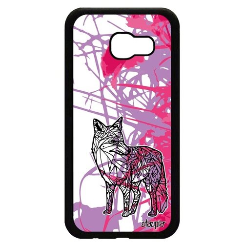 фото Защитный чехол на телефон // galaxy a5 2017 // "лиса" лисица лисенок, utaupia, розовый