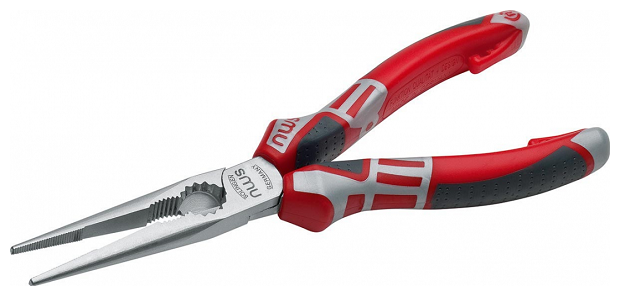 NWS Длинногубцы прямые 170 мм, покрытие Crom, рукоятки SoftGripp 3K (арт. 140-49-170) №766