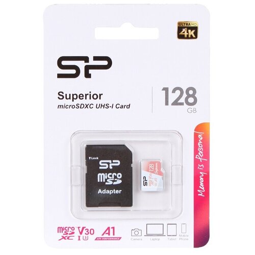 Карта памяти microSDXC 1000Gb Silicon Power Superior