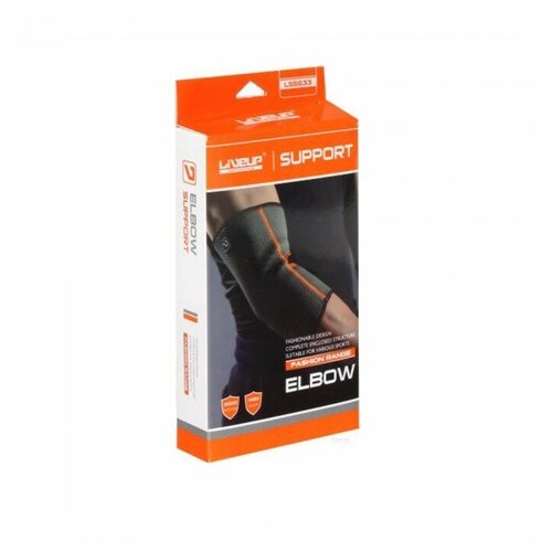 фото Суппорт локтя liveup elbow support черный s/m ls5633- sm