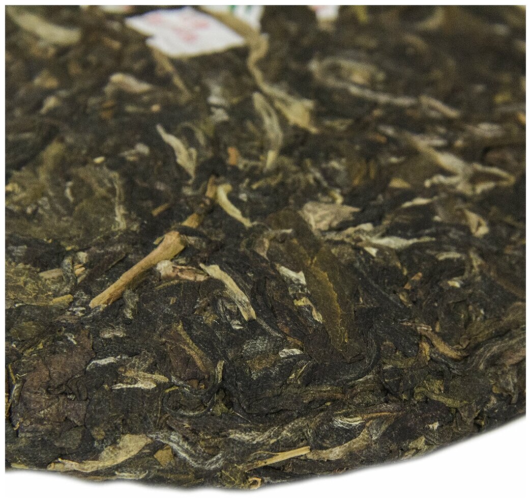 Чай пуэр Fujian Province Guang Fu Tea Холодный остров, Шу, блин, 150 г - фотография № 6